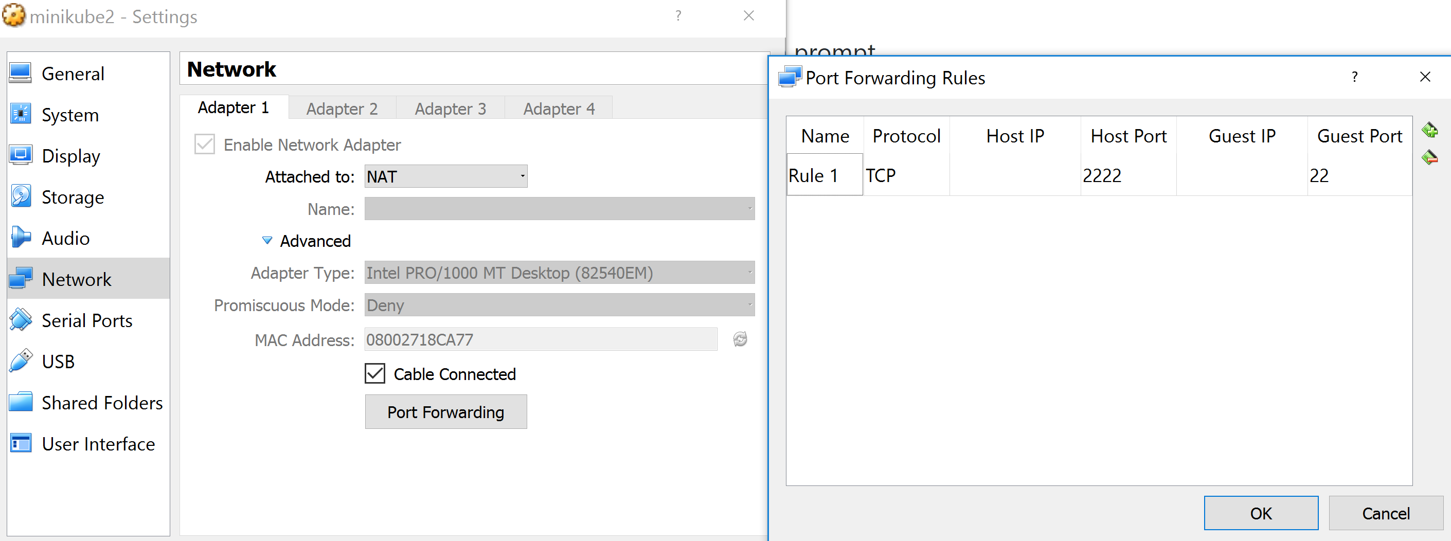 port forwarding